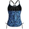 imageHolipick Womens Tankini Swim Top Only Tankini Bathing Suit Tops No BottomBlue Paisley