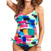 imageHolipick Womens Tankini Swim Top Only Tankini Bathing Suit Tops No BottomColor Block