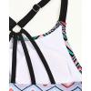 imageHolipick Womens Tankini Swim Top Only Tankini Bathing Suit Tops No BottomColorful Striped
