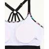 imageHolipick Womens Tankini Swim Top Only Tankini Bathing Suit Tops No BottomColorful Striped