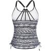 imageHolipick Womens Tankini Swim Top Only Tankini Bathing Suit Tops No BottomPrinted Tribal