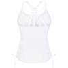 imageHolipick Womens Tankini Swim Top Only Tankini Bathing Suit Tops No BottomWhite