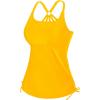 imageHolipick Womens Tankini Swim Top Only Tankini Bathing Suit Tops No BottomYellow