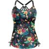 Black&colorful Floral