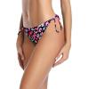 imageHolipick Bikini Bottoms for Women String Bathing Suit Bottom with Moderate Coverage Low Waist Swim BottomColorful Leopard