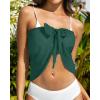 imageHolipick Sarong Cover Up Wrap Skirt Bathing Suit Sheer Swimsuit Sarong for Beach Chiffon CoverupGreen