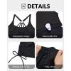 imageHolipick Two Piece Tankini Swimsuits for Women Tummy Control Bathing Suit Blouson Tankini Top with Sporty Boy Shorts 2025Black