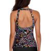 imageHolipick High Neck Tankini Top Bathing Suit Tops for Women Tummy Control Tank Tops SwimsuitsColorful Paisley