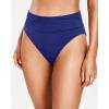 imageHolipick Women High Waisted Bikini Bottoms Tummy Control Swimsuit Bottom High Cut Bathing Suit Swim BottomBlue