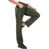 imageHolipick Womens Hiking Cargo Pants Lightweight Quick Dry Waterproof Outdoor Camping Travel Golf Pants with Pockets UPF 50Army Green