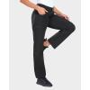 imageHolipick Womens Hiking Cargo Pants Lightweight Quick Dry Waterproof Outdoor Camping Travel Golf Pants with Pockets UPF 50Black