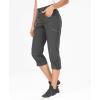 imageHolipick Womens Hiking Cargo Pants Lightweight Quick Dry Waterproof Outdoor Camping Travel Golf Pants with Pockets UPF 50Gray