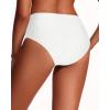 imageHolipick Women Bathing Suit Bottoms  High Waisted Bikini Bottoms Full Coverage Tummy Control Swim BottomWhite 1