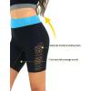 image7quot Swim Shorts Women  High Waisted Swimsuit Shorts Tummy Control Bathing Suit Lace Bottom with LinerBlack and Blue