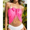 imageHolipick Sarong Cover Up Wrap Skirt Bathing Suit Sheer Swimsuit Sarong for Beach Chiffon CoverupPink