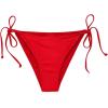 imageHolipick Bikini Bottoms for Women String Bathing Suit Bottom with Moderate Coverage Low Waist Swim BottomRed