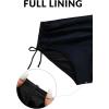 imageHolipick Swimsuit Bottoms for Women  High Waisted Bikini Bottoms Tie Side Tummy Control Bathing Suit BottomBlack 1