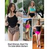 imageHolipick Swimsuit Bottoms for Women  High Waisted Bikini Bottoms Tie Side Tummy Control Bathing Suit BottomBlack 1