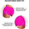 imageHolipick Women Swim Shorts Tummy Control Swim Bottoms Boyleg Swimsuits Shorts Bathing Suit Bikini BottomsHot Pink