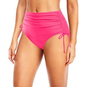 imageHolipick Swimsuit Bottoms for Women  High Waisted Bikini Bottoms Tie Side Tummy Control Bathing Suit BottomPink