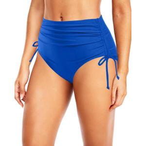 imageHolipick Swimsuit Bottoms for Women  High Waisted Bikini Bottoms Tie Side Tummy Control Bathing Suit BottomRoyal Blue