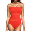 Red With Red Mesh