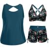 Teal and Floral