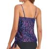 image:imageHolipick Strapless Tankini Tops for Women Swimwear Top ONLY Bandeau Bathing Suit Blouson Swimsuit No BottomStarry Sky