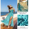 image:imageHolipick Women Tummy Control One Piece Swimsuit  Push Up Bathing Suit Full Coverage Slimming SwimwearGreen Paisley Swimsuit and Skirt
