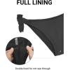 image:imageHolipick Low Rise Bikini Bottoms  String Bathing Suit Bottoms for Women Side Tie Swim Bottoms SwimsuitBlackwide