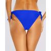 image:imageHolipick Low Rise Bikini Bottoms  String Bathing Suit Bottoms for Women Side Tie Swim Bottoms SwimsuitRoyal Bluewide