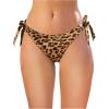 image:imageHolipick Low Rise Bikini Bottoms  String Bathing Suit Bottoms for Women Side Tie Swim Bottoms SwimsuitLeopardwide