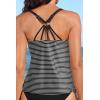 image:imageHolipick Womens Tankini Swim Top Only Tankini Bathing Suit Tops No BottomStriped