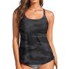 image:imageHolipick Womens Tankini Swim Top Only Tankini Bathing Suit Tops No BottomCamo
