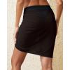 image:imageHolipick Sarong Coverups for Women Long Bathing Suit Wraps Skirt Beach Sarongs Wrap Cover Up TasselsBlack 1