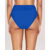 image:imageHolipick Women High Waisted Bikini Bottoms Tummy Control Swimsuit Bottom High Cut Bathing Suit Swim BottomRoyal Blue1