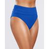 image:imageHolipick Women High Waisted Bikini Bottoms Tummy Control Swimsuit Bottom High Cut Bathing Suit Swim BottomRoyal Blue1