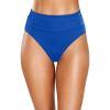 image:imageHolipick Women High Waisted Bikini Bottoms Tummy Control Swimsuit Bottom High Cut Bathing Suit Swim BottomRoyal Blue1