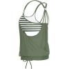 image:imageHolipick Womens Blouson Tankini Tops Only Tummy Control Swimsuit Top with Racerback No Bottom
