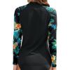 image:imageHolipick Womens Swim Shirt Long Sleeve Swim Top Sun Protection Swimwear Rash Guard Top Only