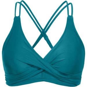 image:imageHolipick Twist Front Bikini Tops for Women  Push Up Bathing Suit Top Padded Swimsuit TopDark Teal
