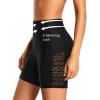 image:image57 Swim Shorts Women  High Waisted Swimsuit Shorts Tummy Control Bathing Suit Lace Bottom with LinerBlack