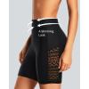 image:image57 Swim Shorts Women  High Waisted Swimsuit Shorts Tummy Control Bathing Suit Lace Bottom with LinerBlack