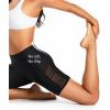image:image57 Swim Shorts Women  High Waisted Swimsuit Shorts Tummy Control Bathing Suit Lace Bottom with LinerBlack