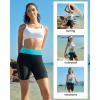image:image57 Swim Shorts Women  High Waisted Swimsuit Shorts Tummy Control Bathing Suit Lace Bottom with LinerBlack and Blue
