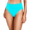 image:imageHolipick Women High Waisted Bikini Bottoms Tummy Control Swimsuit Bottom High Cut Bathing Suit Swim BottomAqua1