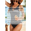 image:imageHolipick Women Tummy Control One Piece Swimsuit  Push Up Bathing Suit Full Coverage Slimming SwimwearBlack Swimsuit and Skirt